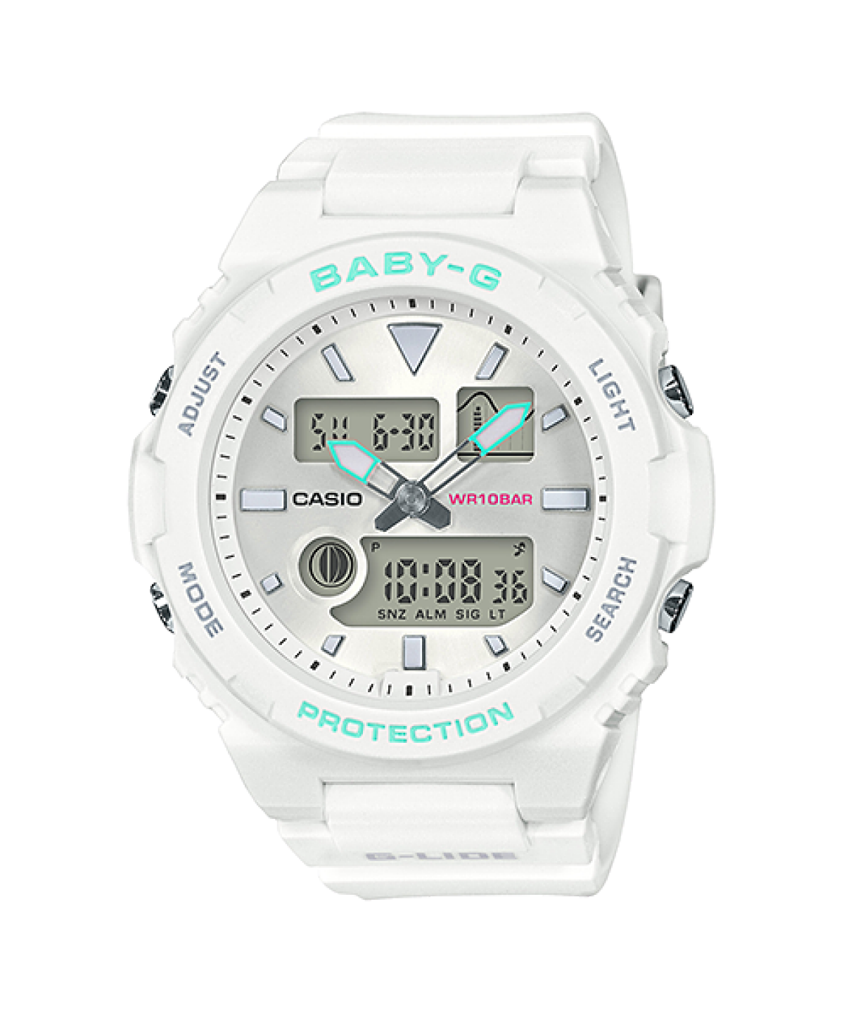 BABY-G BAX-100-7A 手錶 白色 #1