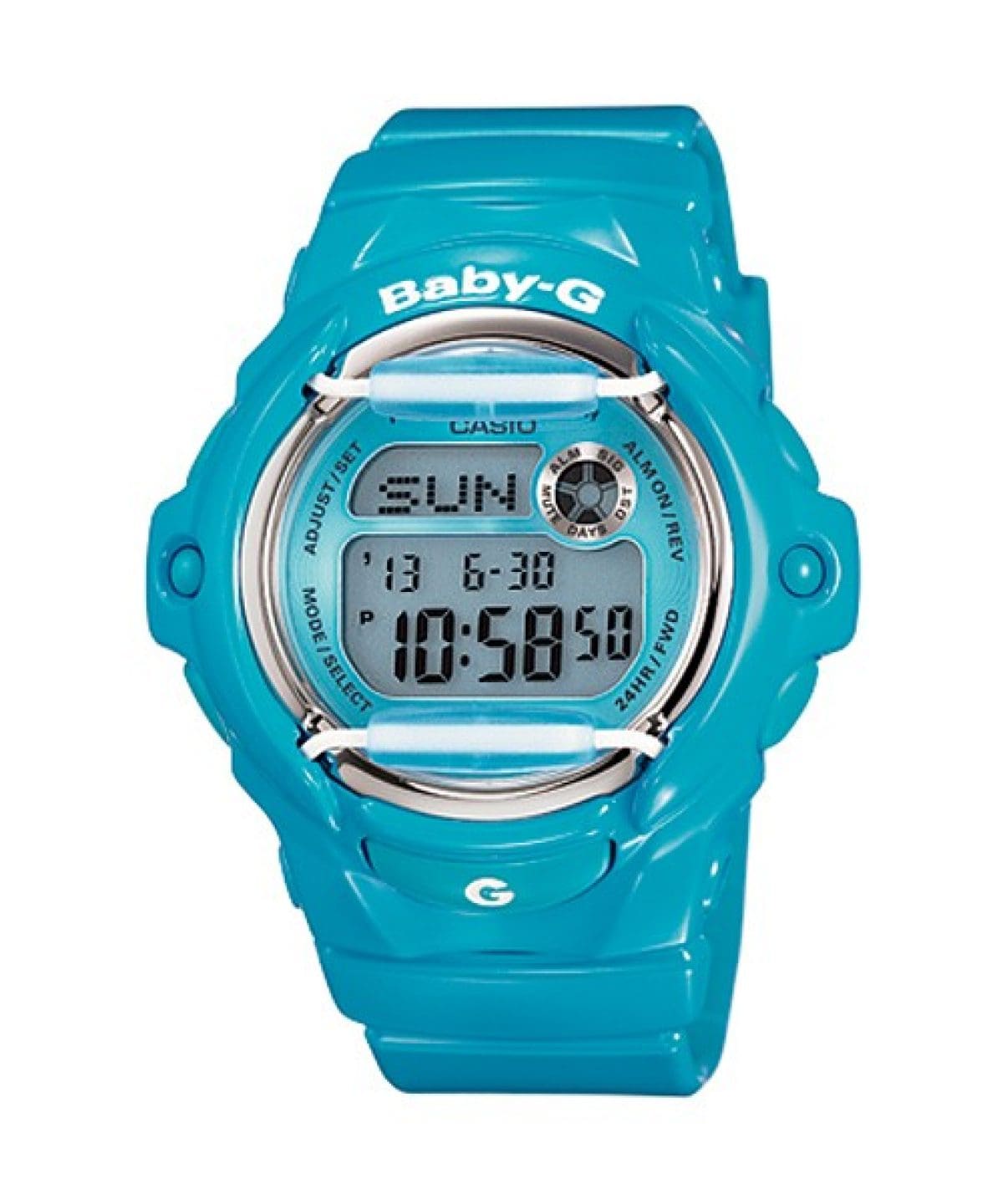 BABY-G BG-169R-2B 手錶 藍色，淺藍 #1