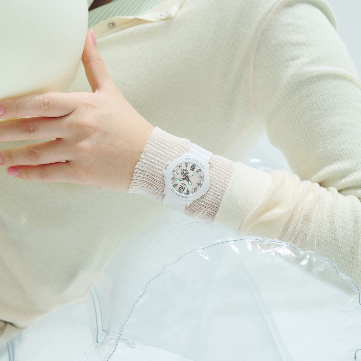 BABY-G BGA-15K-7A 手錶 白色 #2