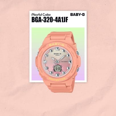 BABY-G BGA-320-4A1 手錶 粉紅色 #5