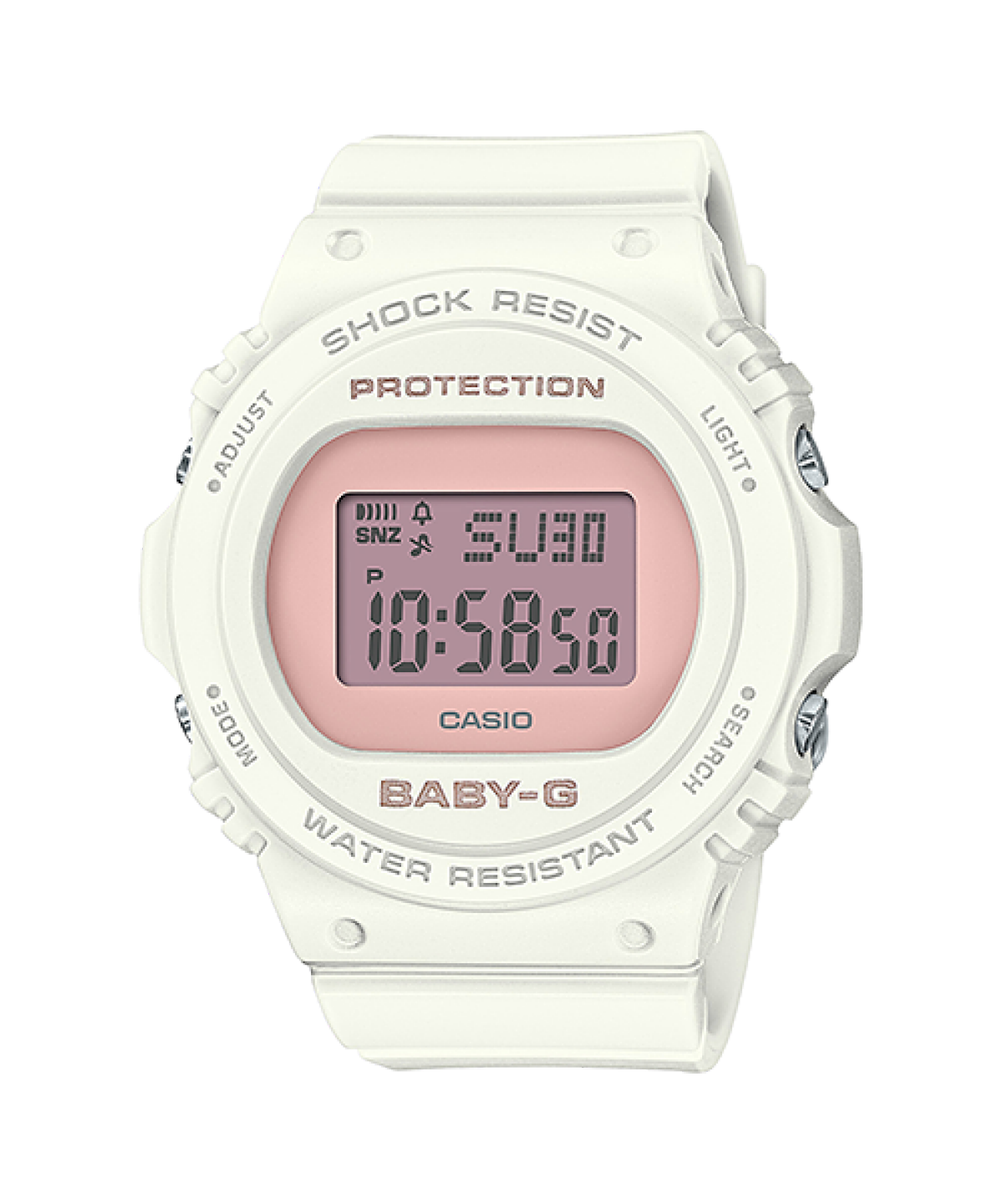 BABY-G BGD-570-7B 手錶 白色 #1