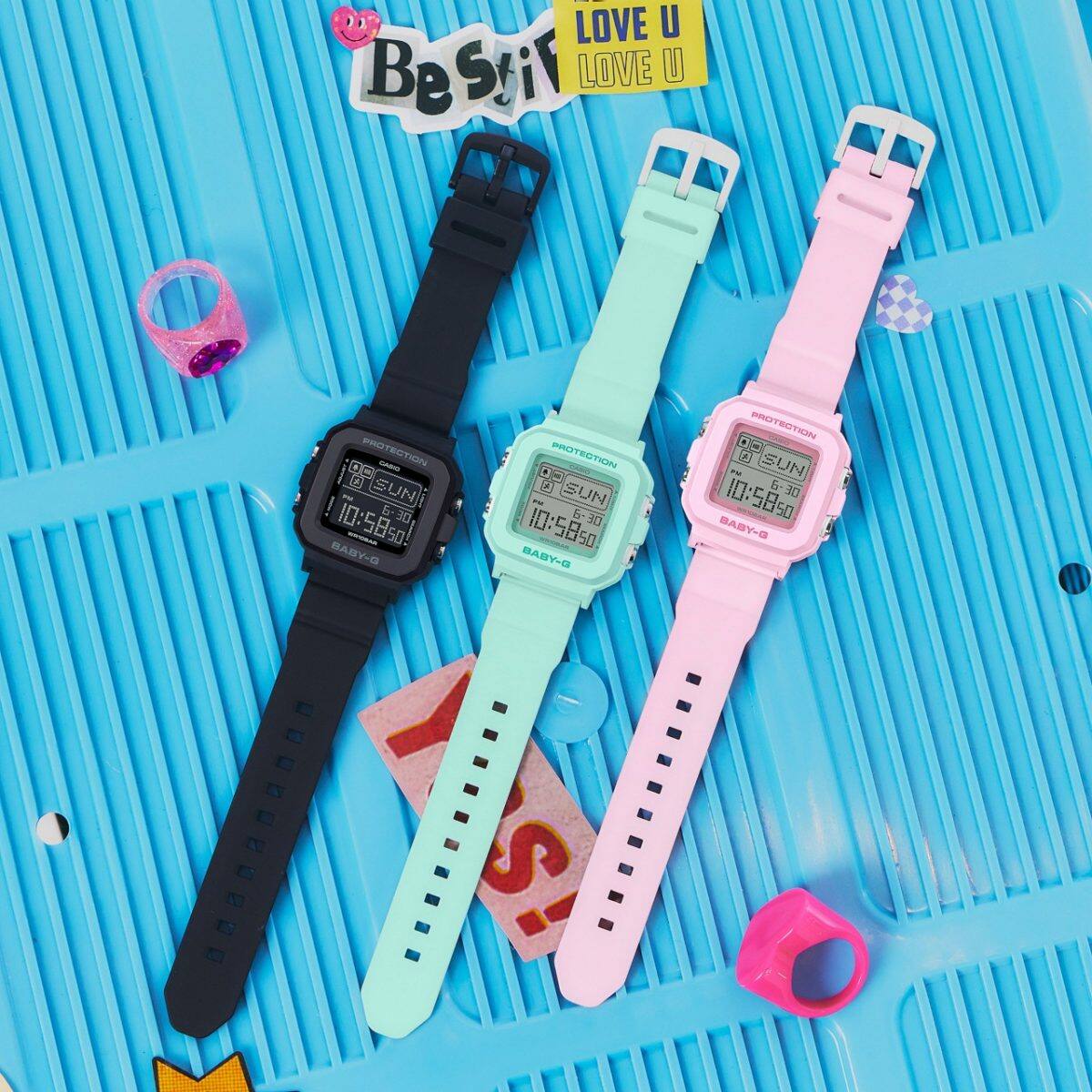 From left: BGD-10-1, BGD-10-3, BGD-10-4 #5