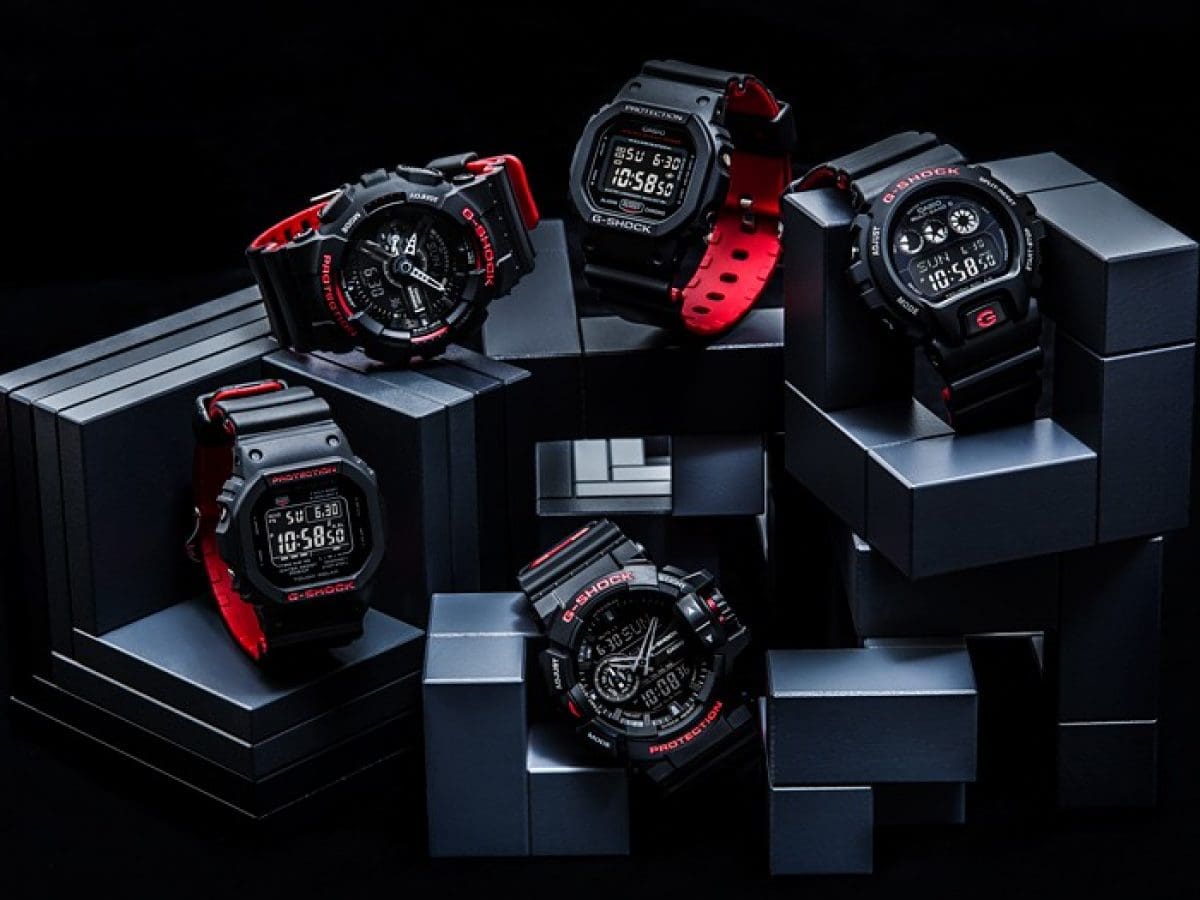 G-SHOCK DW-5600HR-1 手錶 黑色 #3