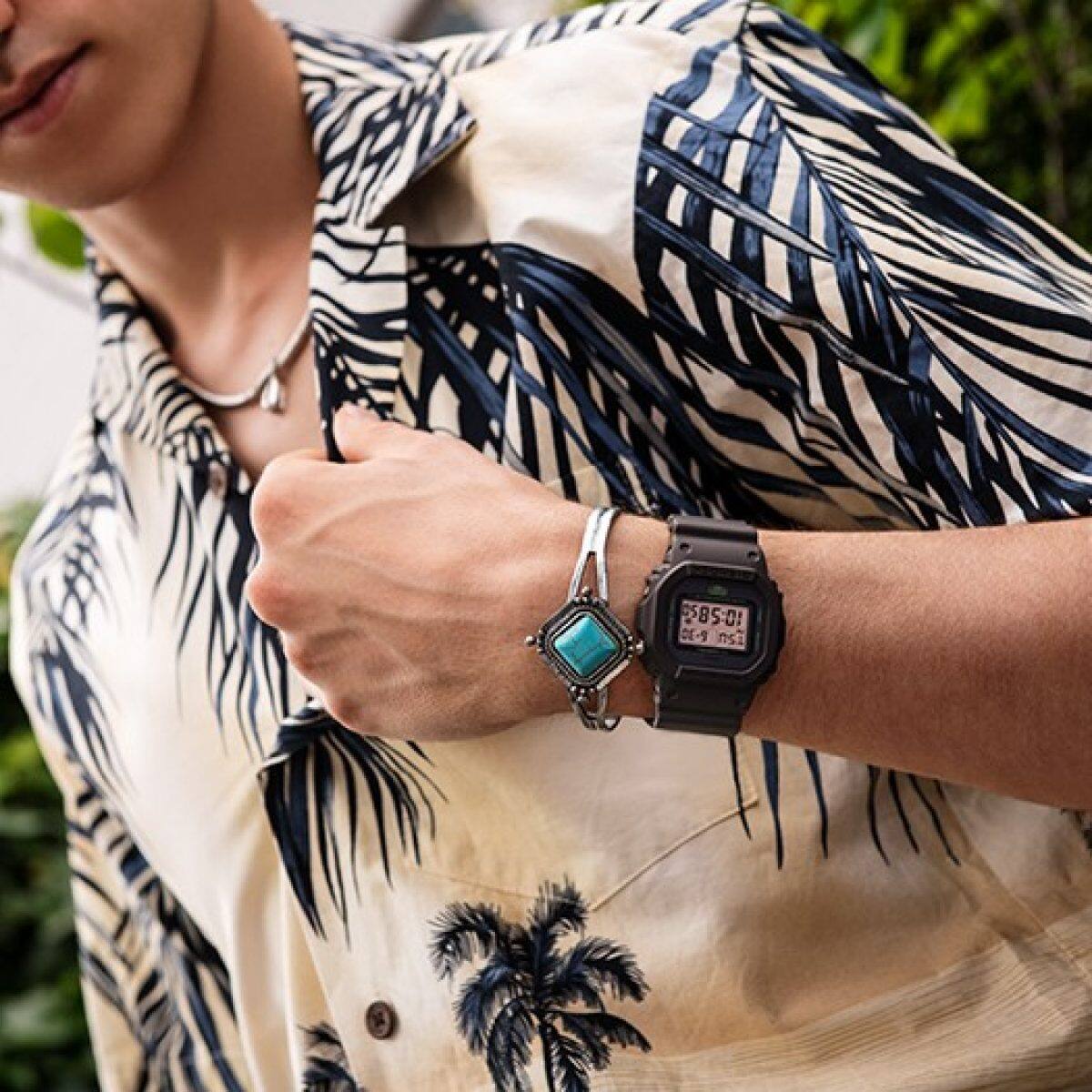 G-SHOCK DW-5600MNT-1 手錶 黑色 #4