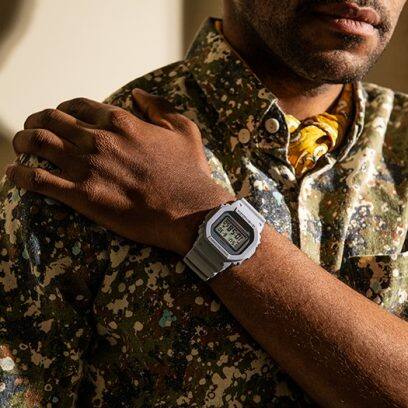 G-SHOCK DW-5600MNT-8 手錶 灰色 #4