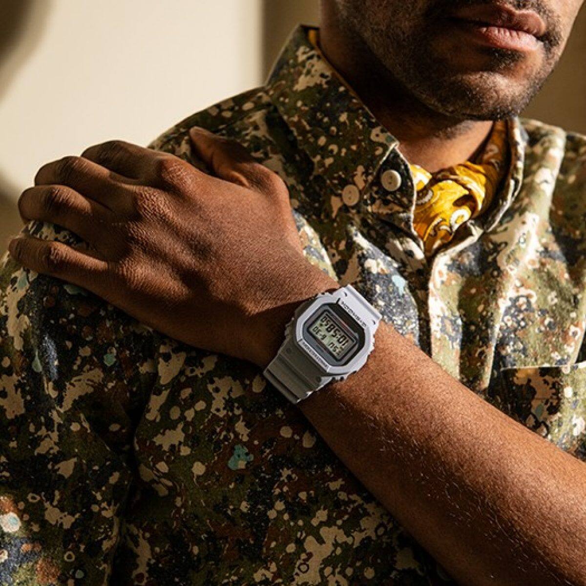 G-SHOCK DW-5600MNT-8 手錶 灰色 #4