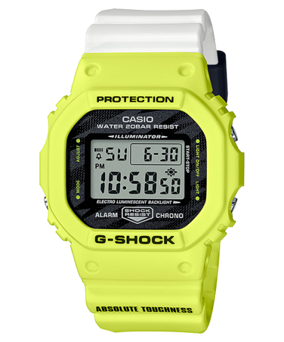 G-SHOCK DW-5600TGA-9 手錶 黃色 #1