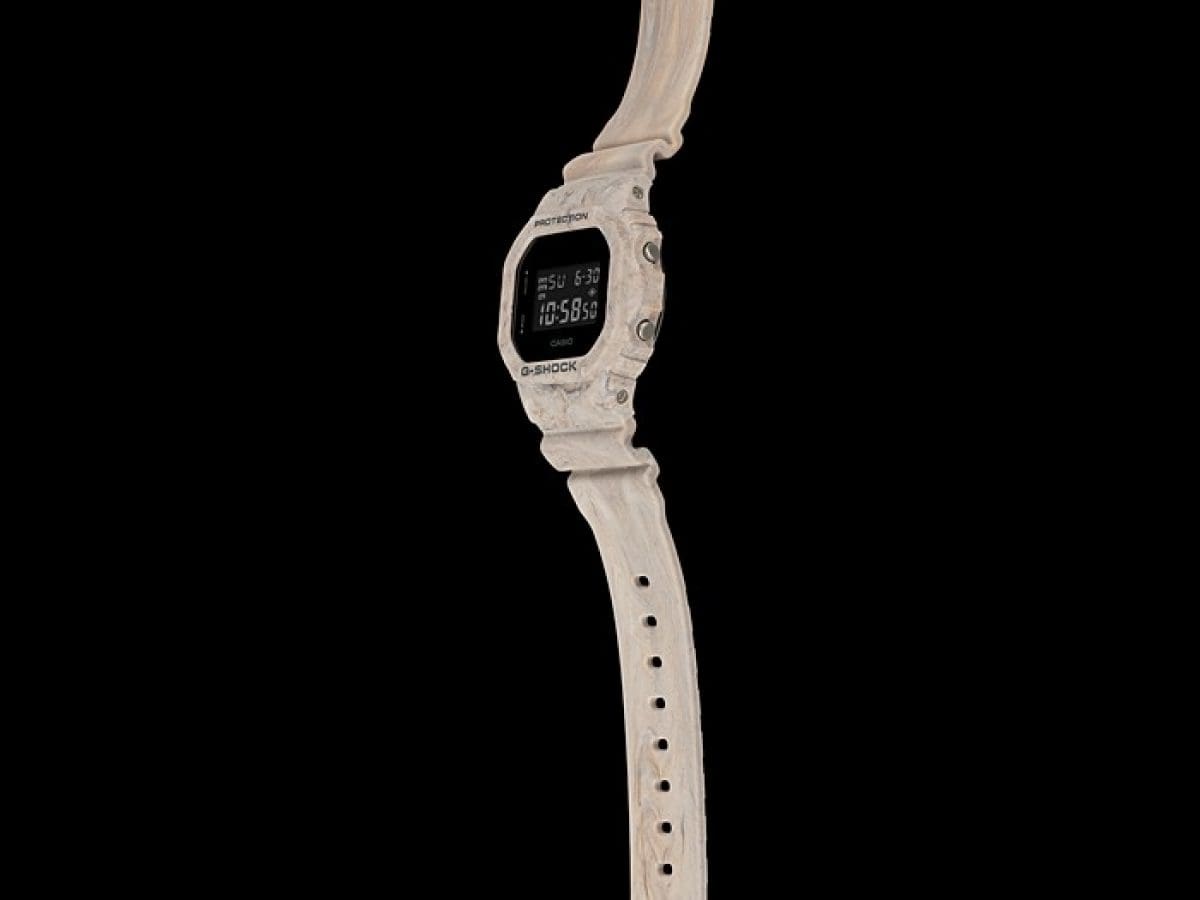 G-SHOCK DW-5600WM-5 手錶 米色 #4