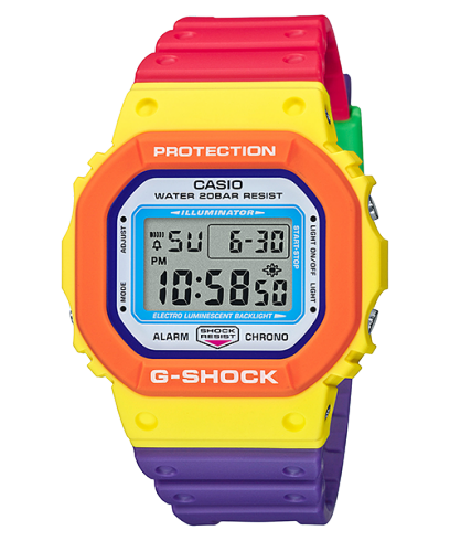 G-SHOCK DW-5610DN-9 手錶 橙色 #1