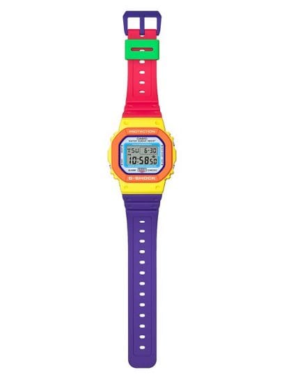 G-SHOCK DW-5610DN-9 手錶 橙色 #2