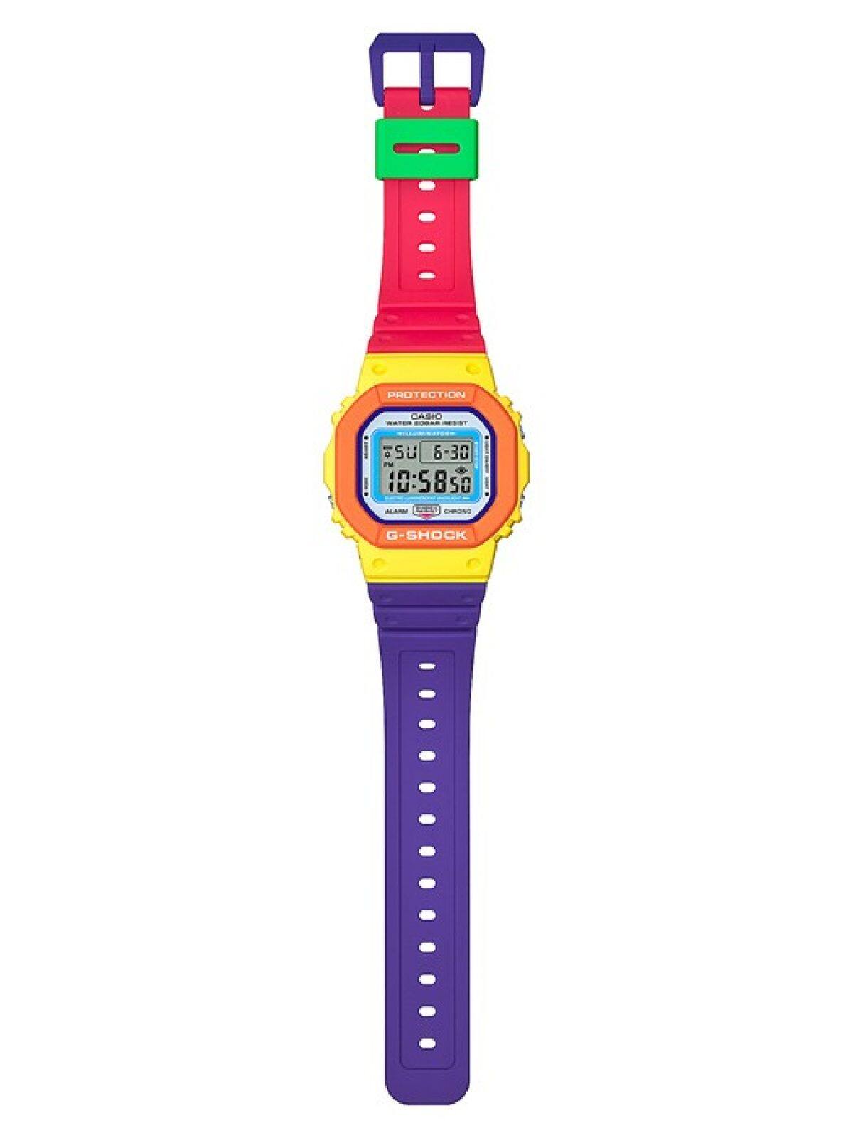 G-SHOCK DW-5610DN-9 手錶 橙色 #2