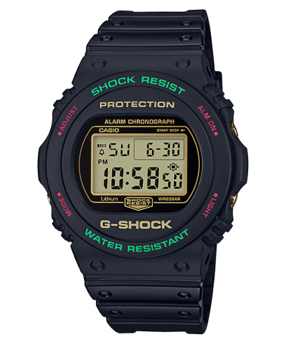 G-SHOCK DW-5700TH-1 手錶 黑色 #1