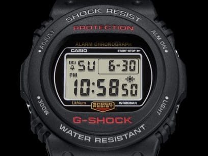 G-SHOCK DW-5750E-1 手錶 黑色 #2
