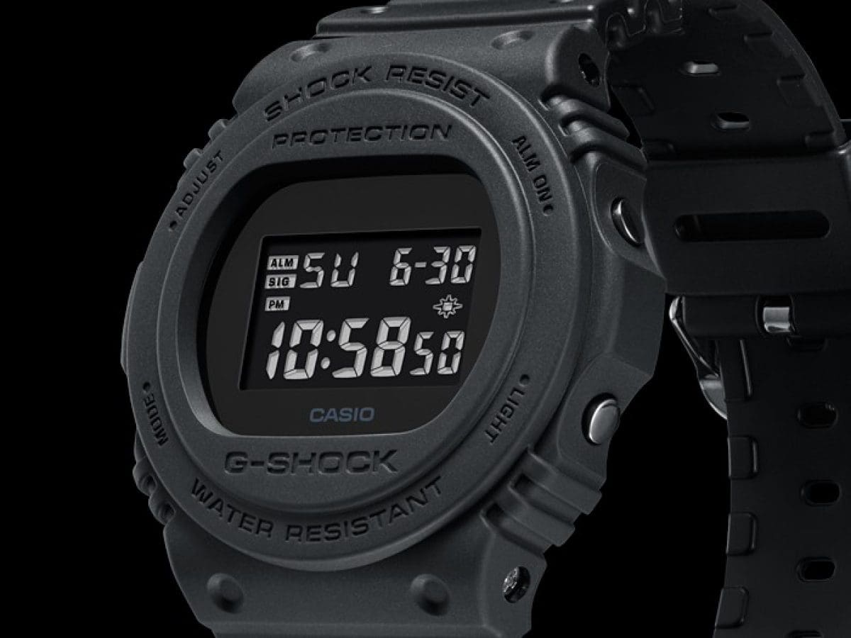 G-SHOCK DW-5750E-1B 手錶 黑色 #4