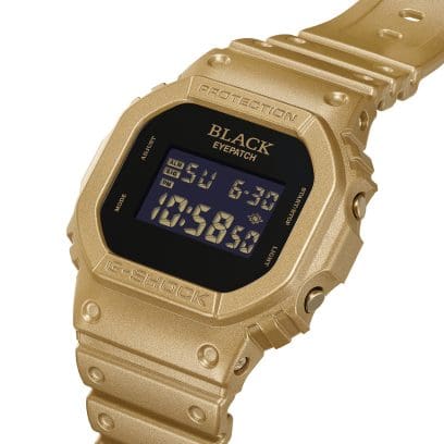 G-SHOCK DW-5600BEP-9 手錶 金色 #9