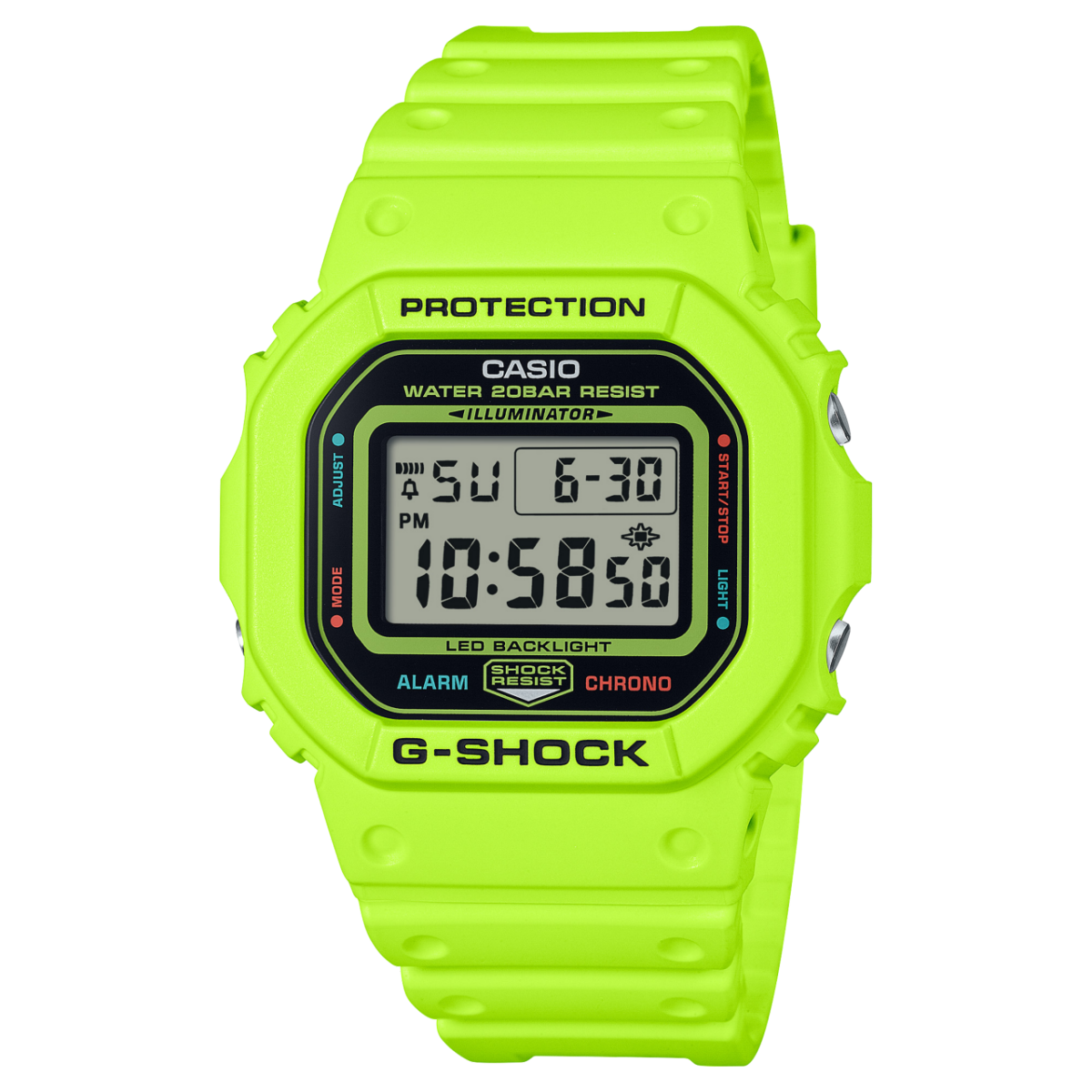 G-SHOCK DW-5600EP-9 手錶 黃色 #1