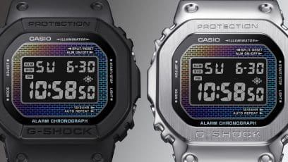 DW-5600RW-1 5600 系列中的每款手錶都具有完全獨特的色調漸變效果，全賴每次在玻璃上應用的特別氣相沉積過程的細節。 #3