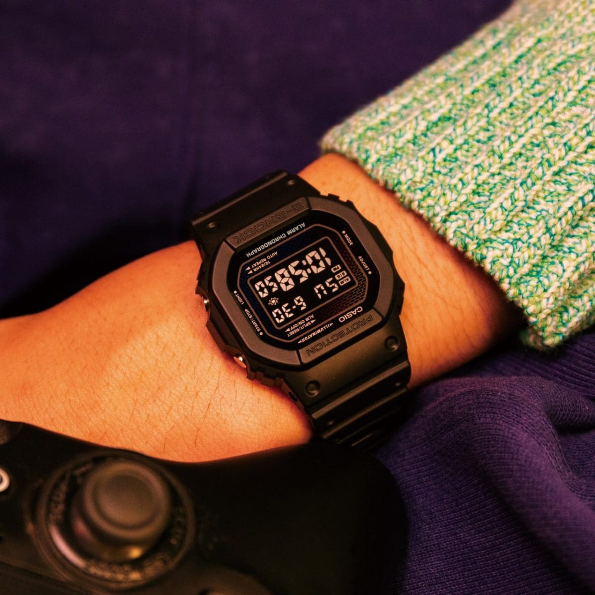 G-SHOCK DW-5600RW-1 手錶 黑色 #2