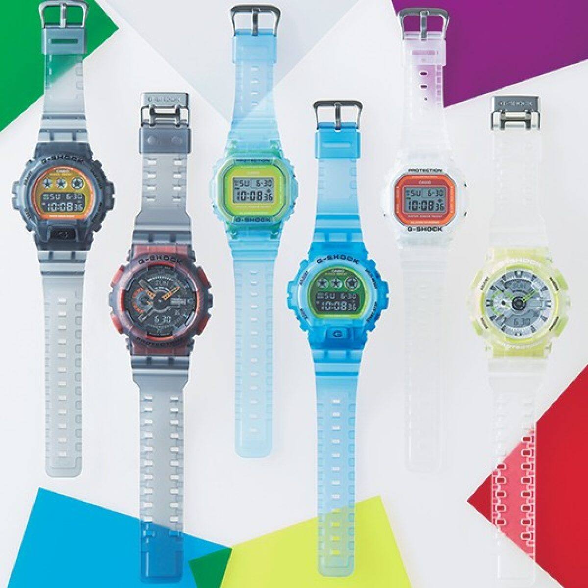 G-SHOCK DW-6900LS-2 手錶 藍色，淺藍 #2