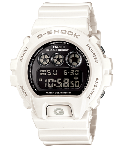 G-SHOCK DW-6900NB-7 手錶 白色 #1