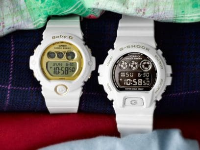 G-SHOCK DW-6900NB-7 手錶 白色 #2