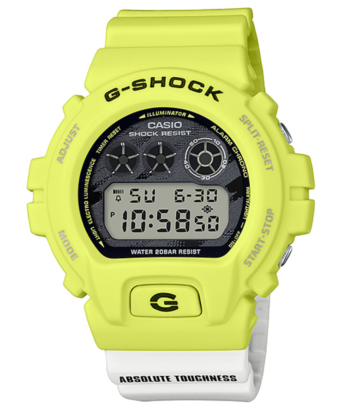 G-SHOCK DW-6900TGA-9 手錶 黃色 #1