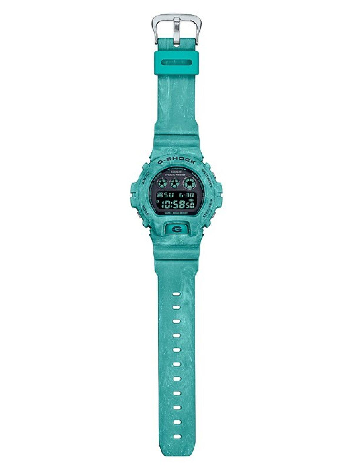 G-SHOCK DW-6900WS-2 手錶 綠色 #2