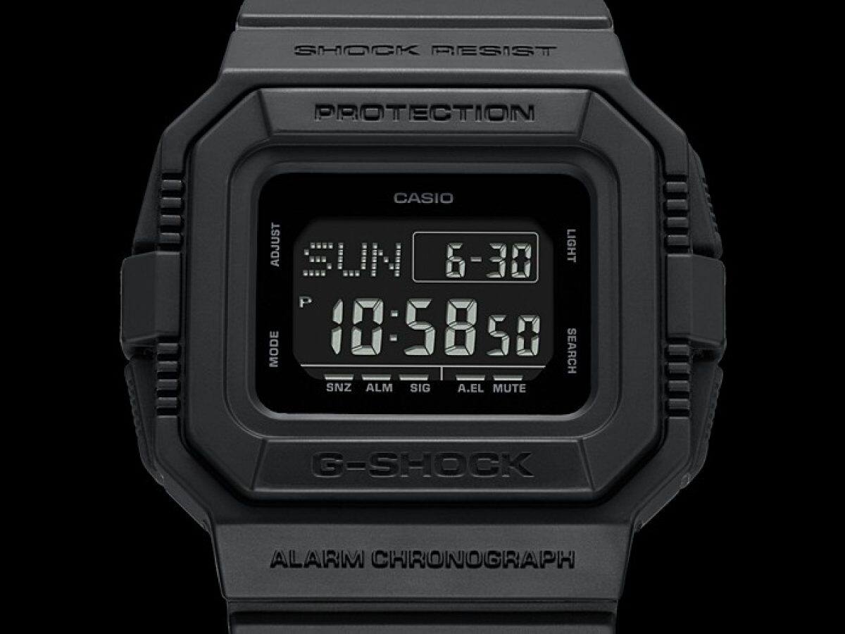 G-SHOCK DW-D5500BB-1 手錶 黑色 #3