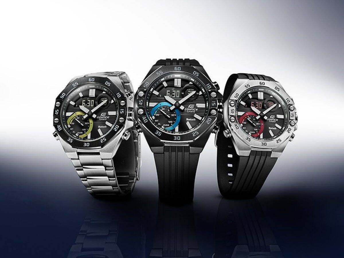 EDIFICE ECB-10PB-1A 手錶 黑色 #4