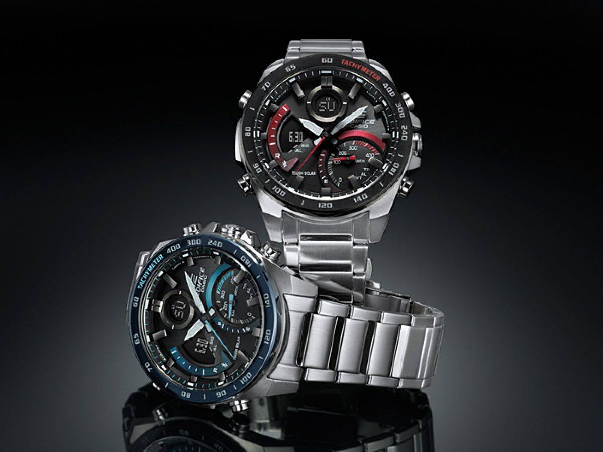 EDIFICE ECB-900DB-1B 手錶 藍色，淺藍 #3