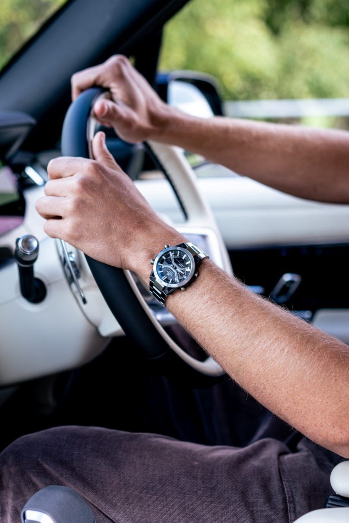 EDIFICE ECB-2000D-1A 手錶 銀色 #7