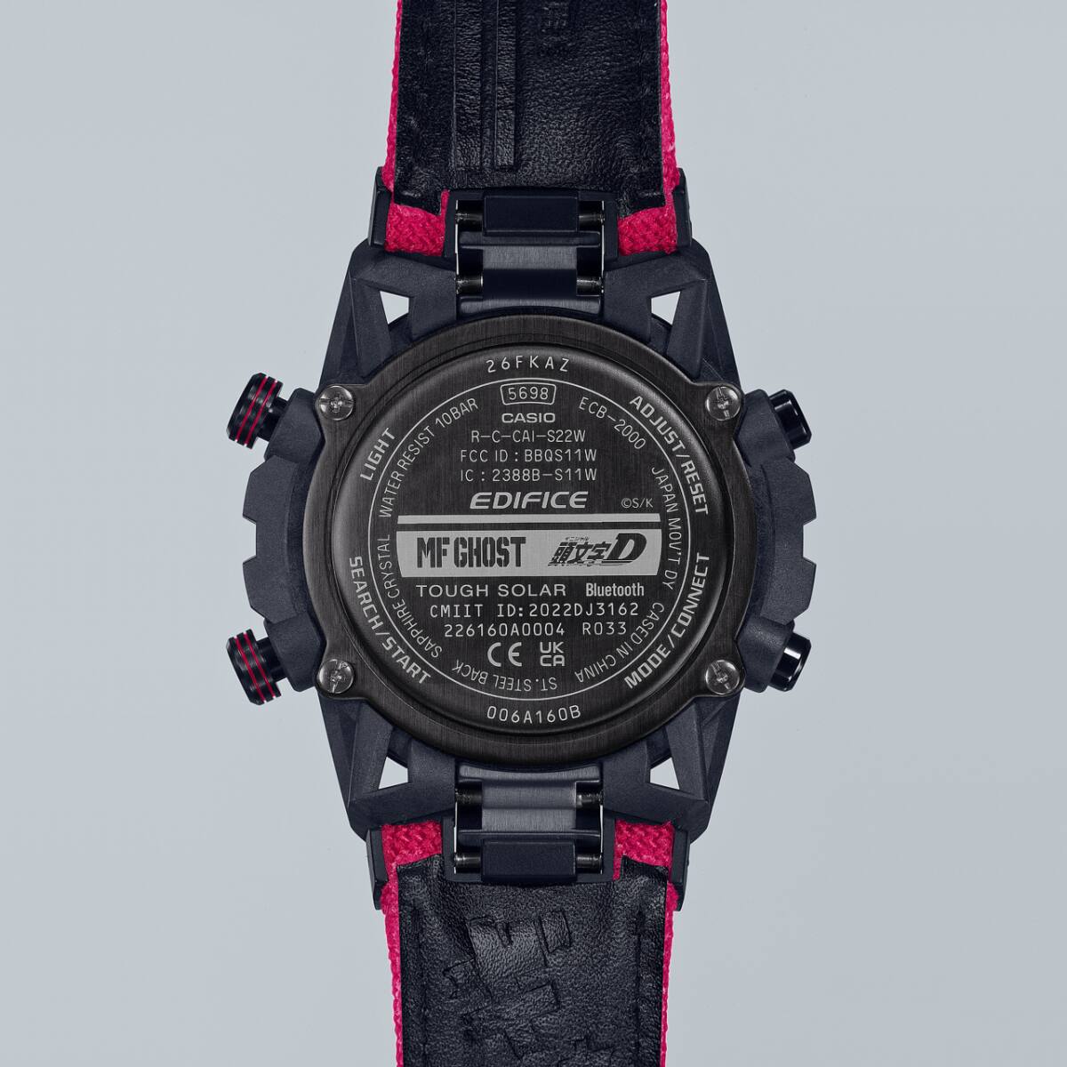 EDIFICE ECB-2000MFG-1A 手錶 紅色 #9