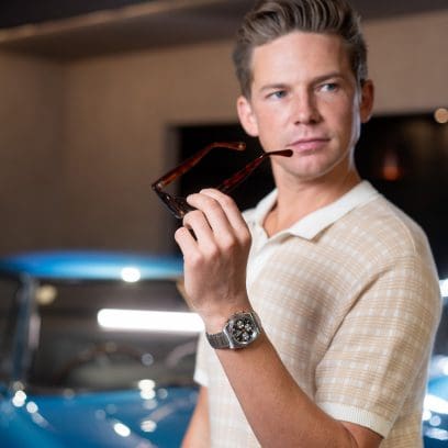 EDIFICE EFB-730D-1AV 手錶 銀色 #5