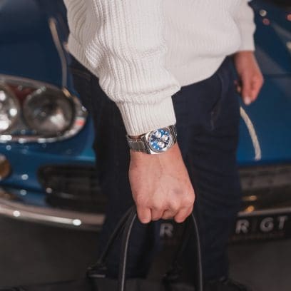 EDIFICE EFB-730D-2AV 手錶 銀色 #6