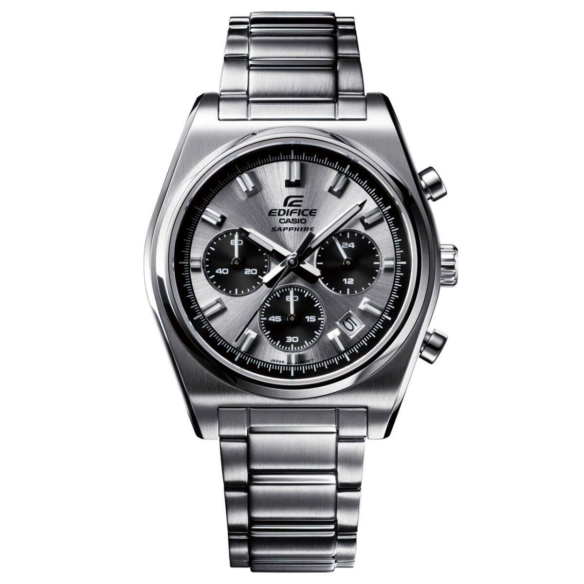 EDIFICE EFB-730D-7AV 手錶 銀色 #4