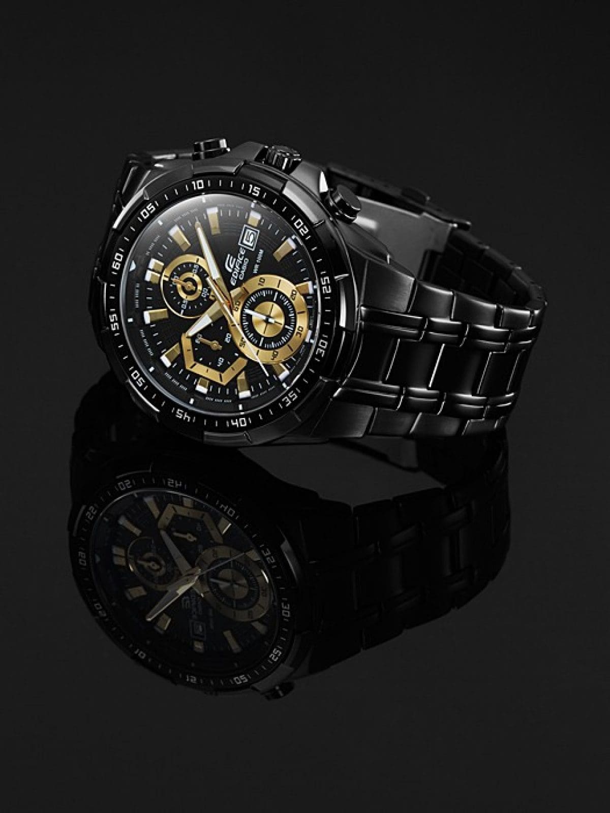 EDIFICE EFR-539BK-1AV 手錶 黑色 #2