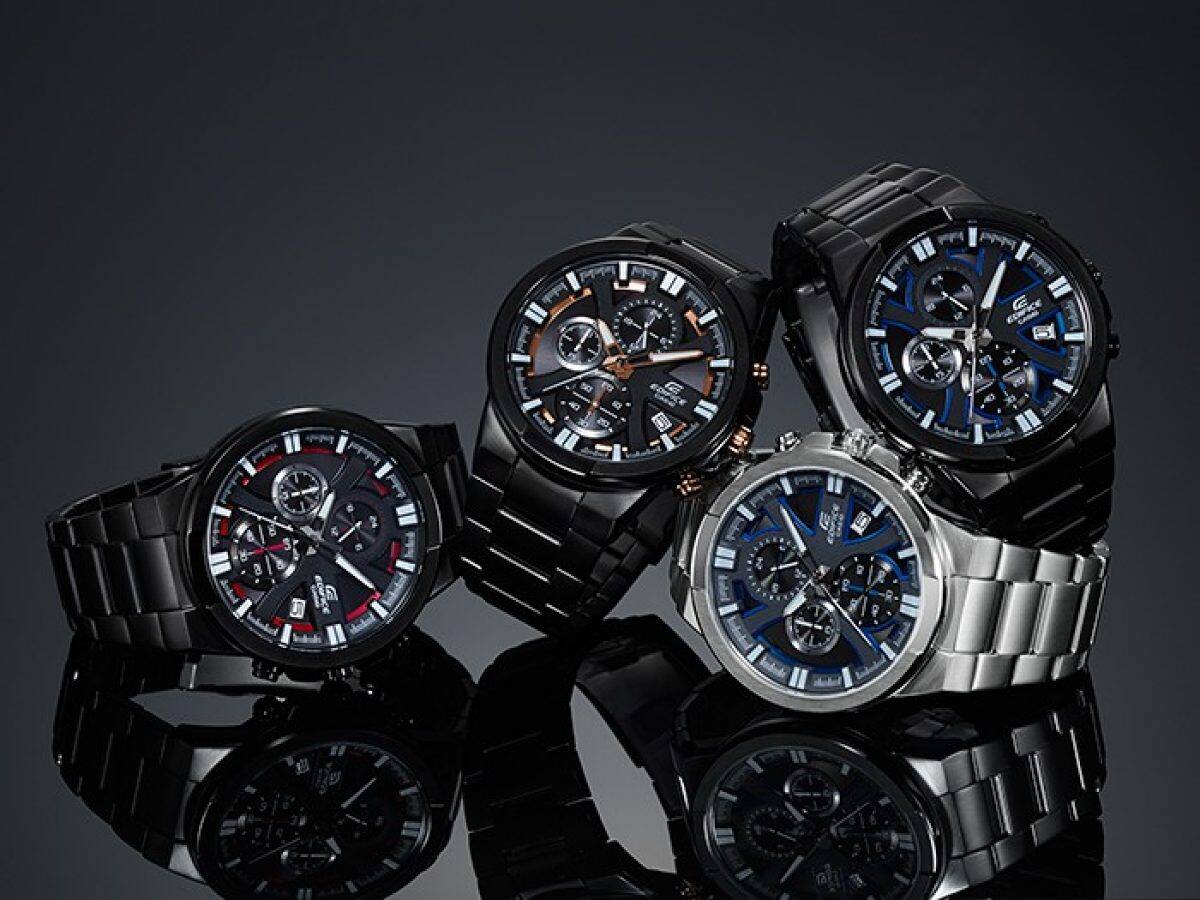 EDIFICE EFR-544BK-1A9V 手錶 黑色 #5