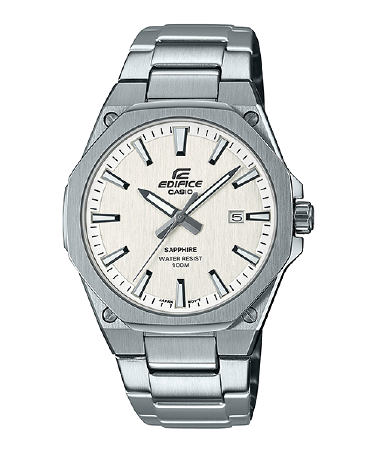 EDIFICE EFR-S108D-7AV 手錶 銀色 #1