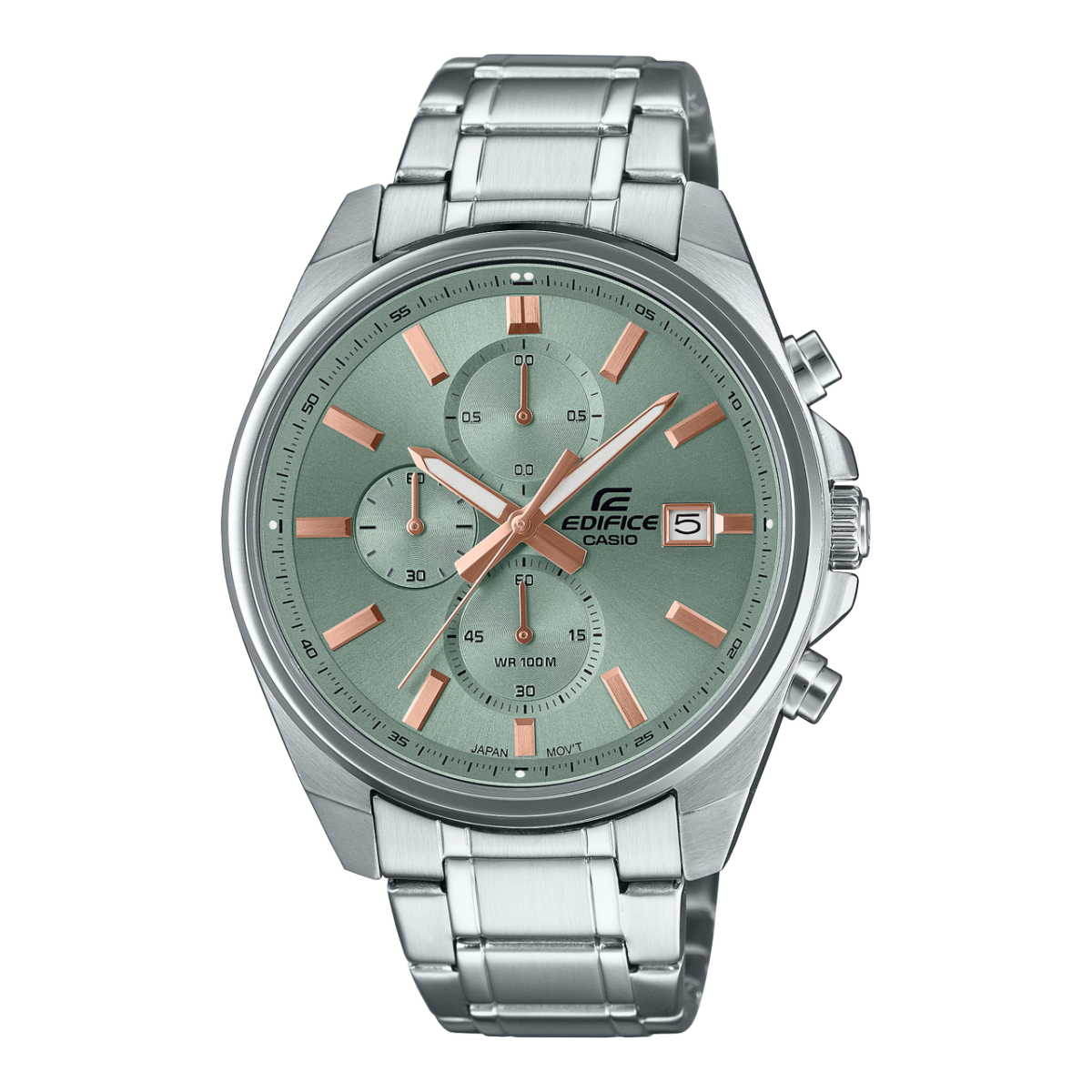 EDIFICE EFV-610DE-3A 手錶 銀色 #1
