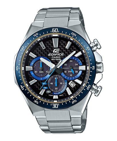 EDIFICE EQS-800CDB-1BV 手錶 藍色，淺藍 #1