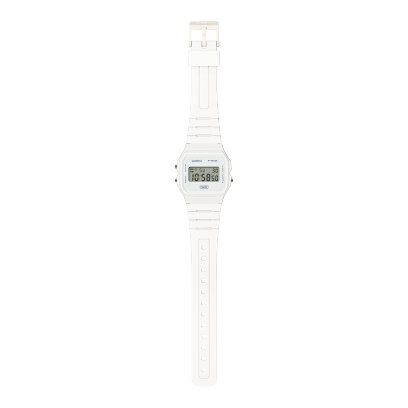 CASIO F-91WB-7A 手錶 白色 #3