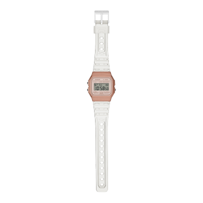 CASIO F-91WS-7A3 手錶 玫瑰金 #2