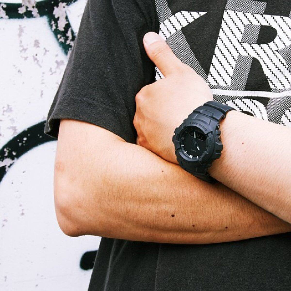 G-SHOCK G-100BB-1A 手錶 黑色 #2