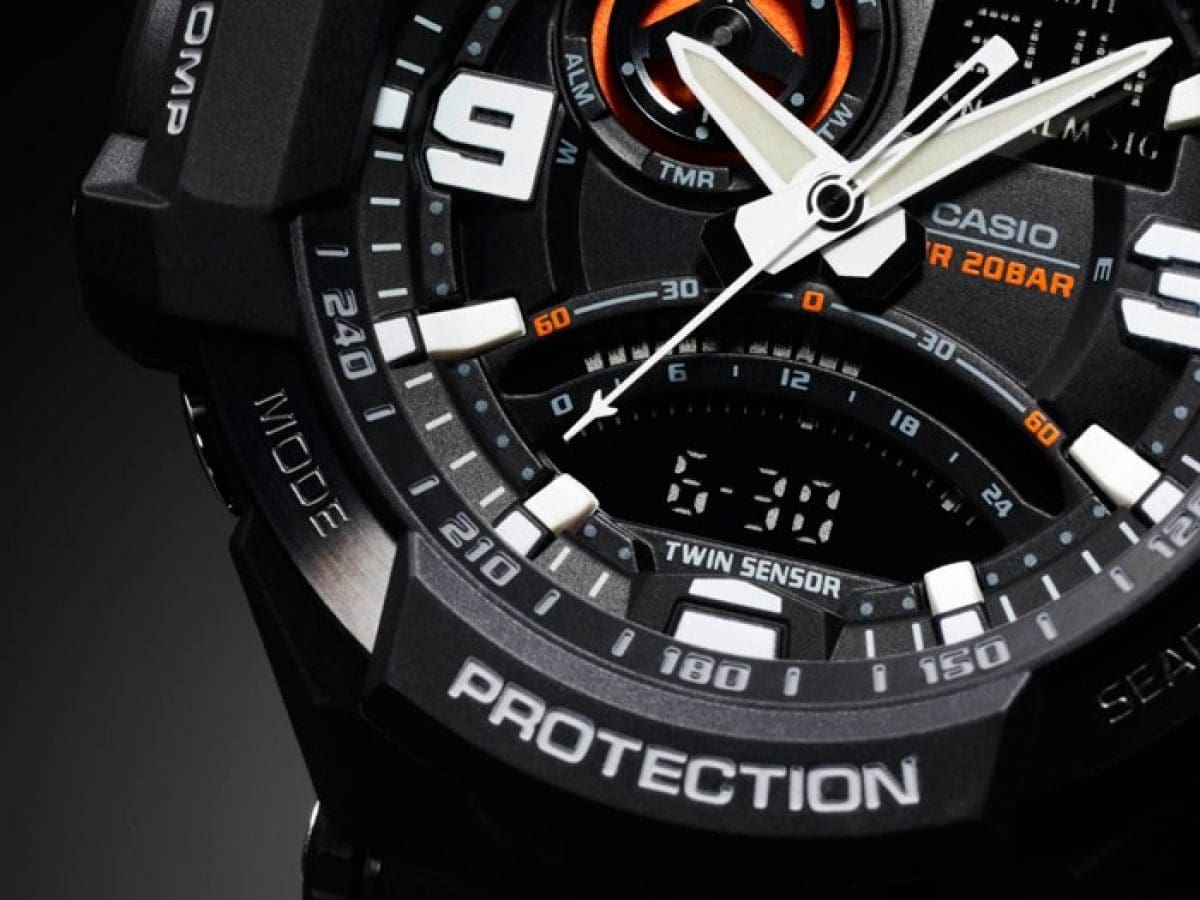 G-SHOCK GA-1000-1A 手錶 黑色 #3