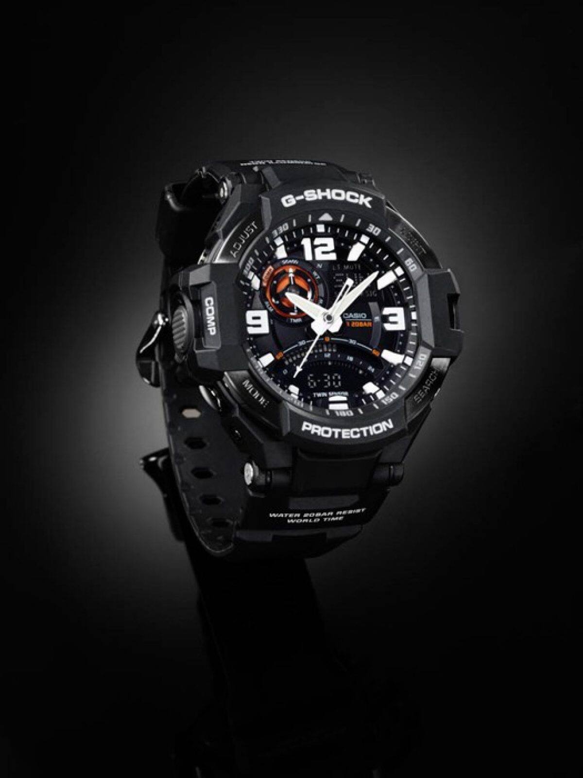 G-SHOCK GA-1000-1A 手錶 黑色 #6