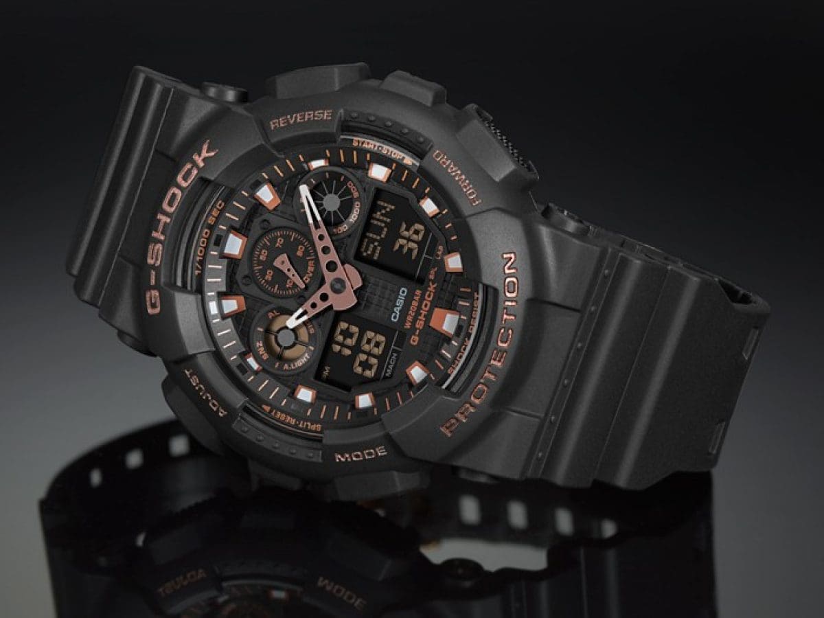 G-SHOCK GA-100GBX-1A4 手錶 黑色 #2