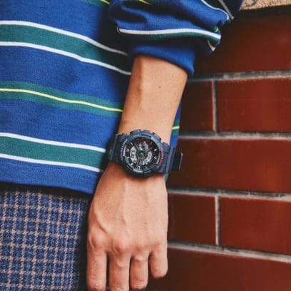 G-SHOCK GA-110-1A 手錶 黑色 #6