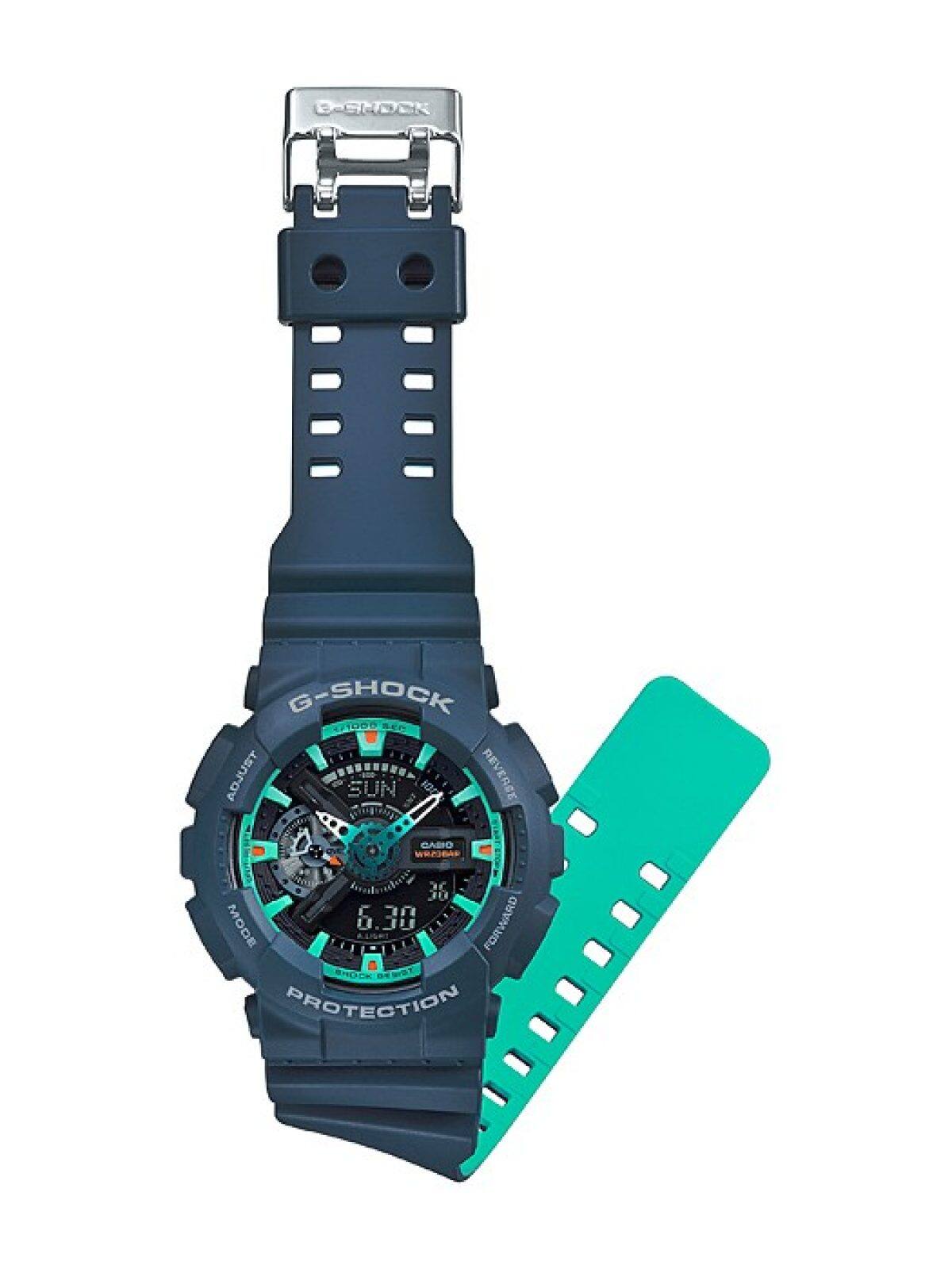 G-SHOCK GA-110CC-2A 手錶 藍色，淺藍 #2