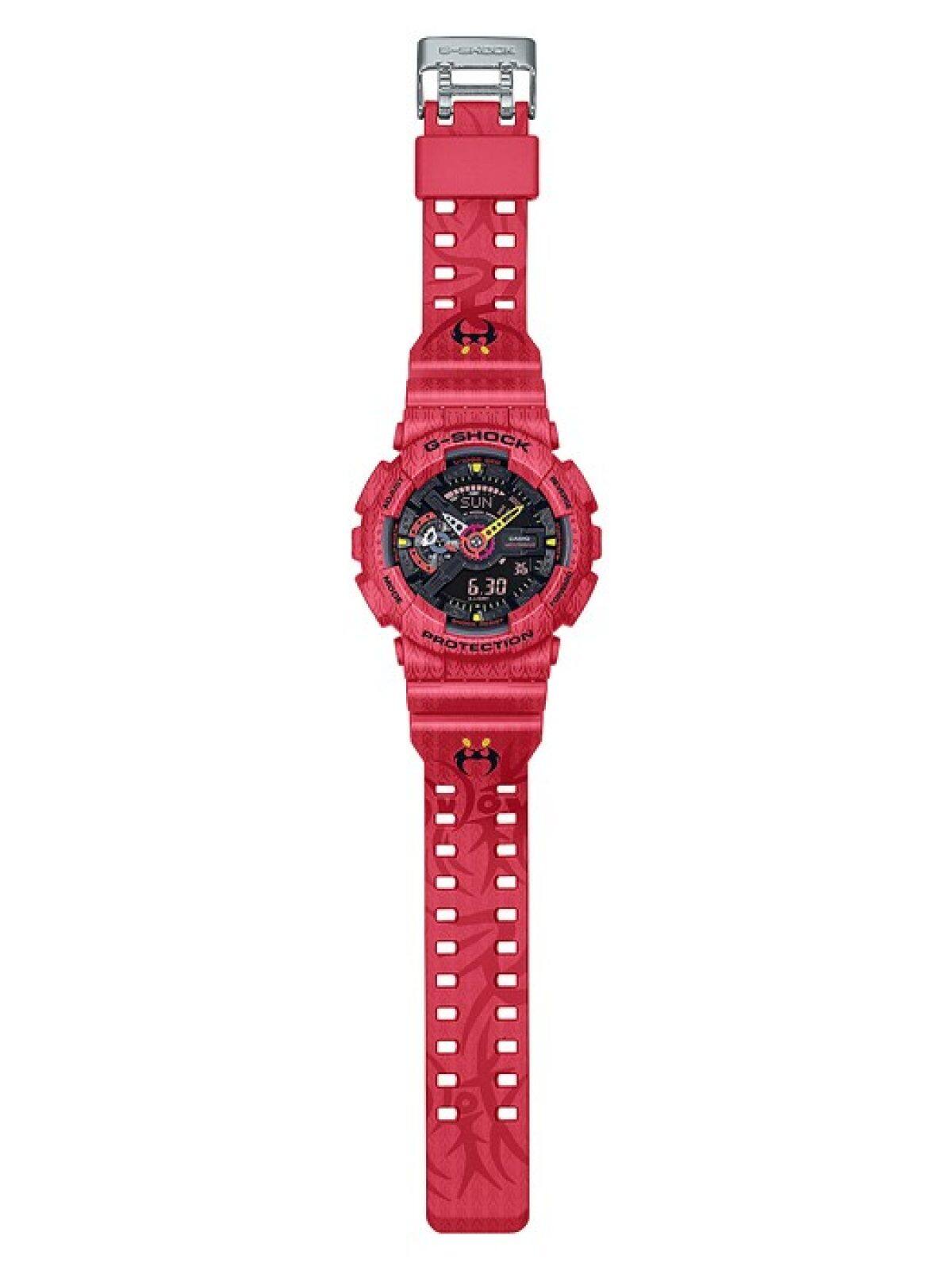 G-SHOCK GA-110SGH-4A 手錶 紅色 #3