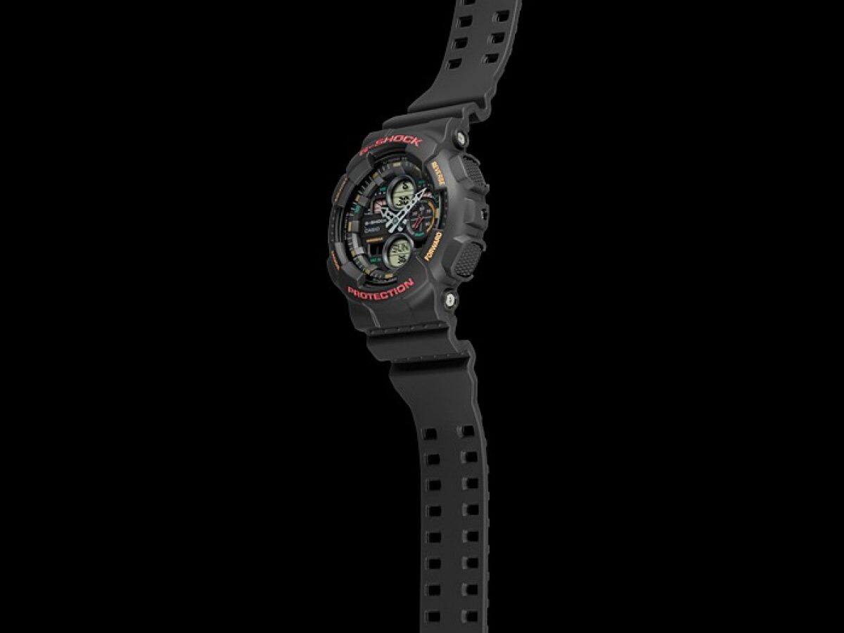 G-SHOCK GA-140-1A4 手錶 黑色 #4